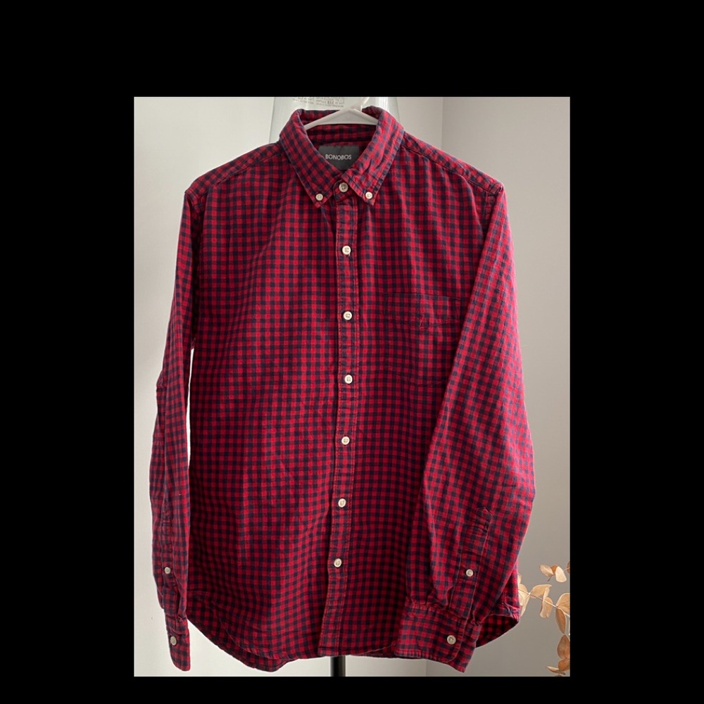 Bonobos plaid shirt